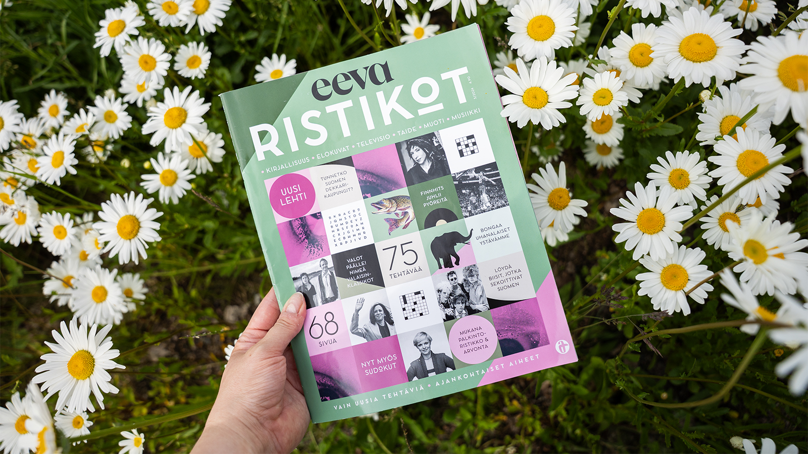 Miksi kaikki ristikkolehdet muistuttavat toisiaan? Mari Paalosalo-Jussinmäen luotsaama Eeva toi markkinoille uudenlaisen ristikon. Menestyskonsepti palkittiin Editkilpailun uudistussarjassa. 