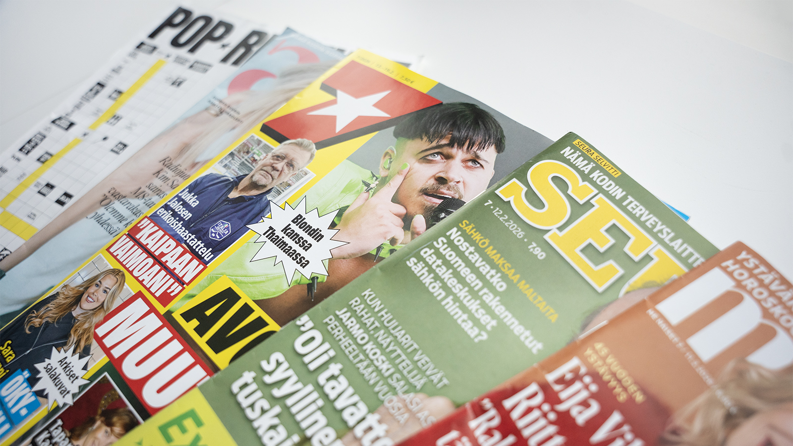 Kotimaisten ja ulkomaisten aikakauslehtien irtonumeromyynnin arvo kasvoi 2,6 prosenttia viime vuodesta. Eniten kasvoivat ristikkolehtien sekä terveys-, kauneus- ja kuntoilulehtien irtonumeromyynti. Ilmiöksi noussut Pop-Ristikot kipusi ostetuimpien lehtien kolmanneksi.